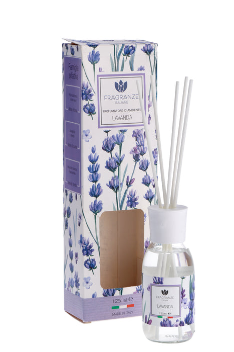 Diffusore con Bastoncini 125ml - 6 Fragranze