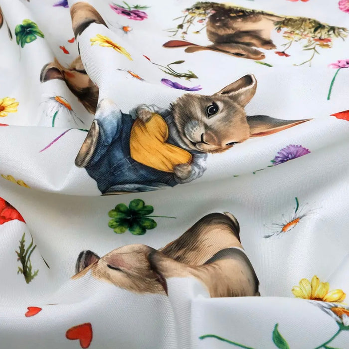 Tovaglia Antimacchia Coniglietti Innamorati