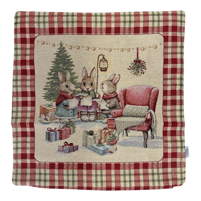 Federa Cuscino Natale 45x45cm Holly
