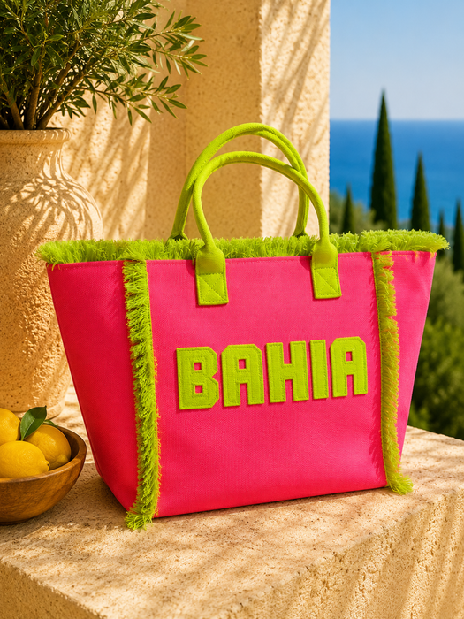 Borsa Mare in Tessuto con Maniglia 36x31x20cm