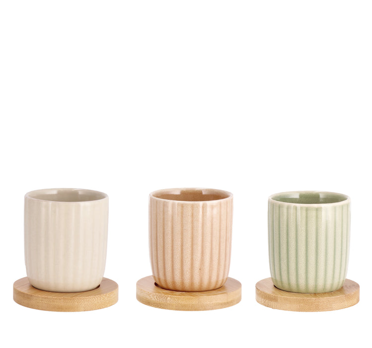 Set 4 Bicchierini Caffè- 3 colori