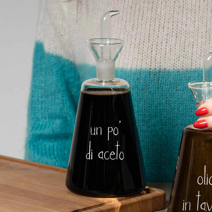 Acetiera "Un Pò di Aceto" Conica