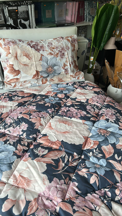 Trapunta Sonya Blu Matrimoniale