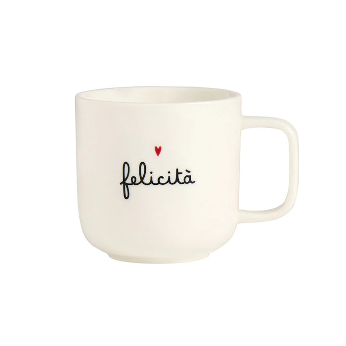 Mug in Gres "Felicità"