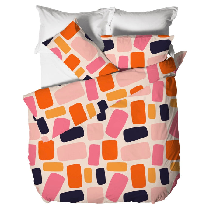 Parure Copripiumino in Cotone Matrimoniale Freij Multicolor