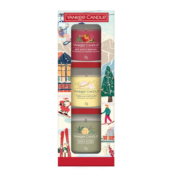 Yankee Candle 3 Votive Mini Holiday Party Confezione Regalo