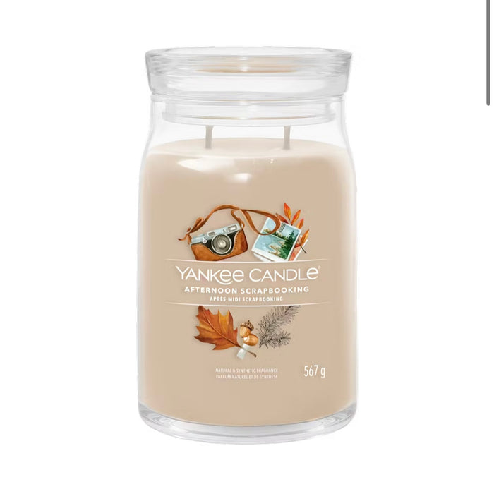 Yankee Candle Giara Grande Afternoon Scrapbooking
