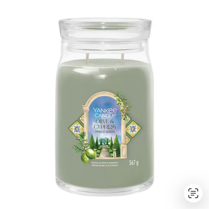 Yankee Candle Giara Grande Olive & Cypress