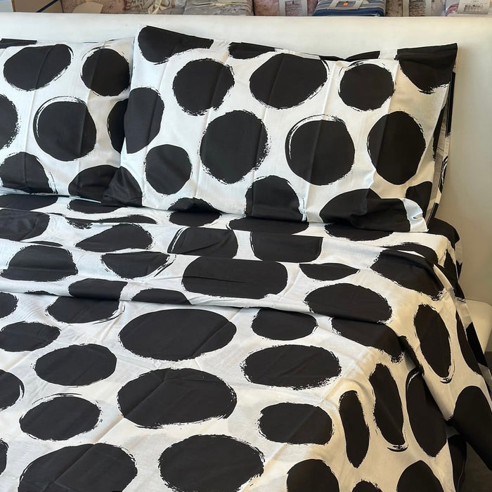 Completo Letto Aleph in Cotone Matrimoniale