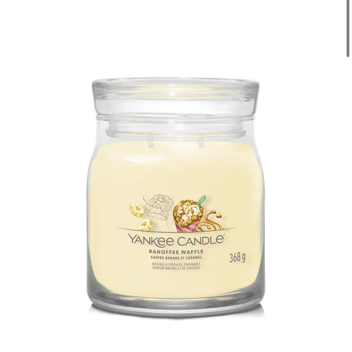 Yankee Candle Giara Media Banoffe Waffle