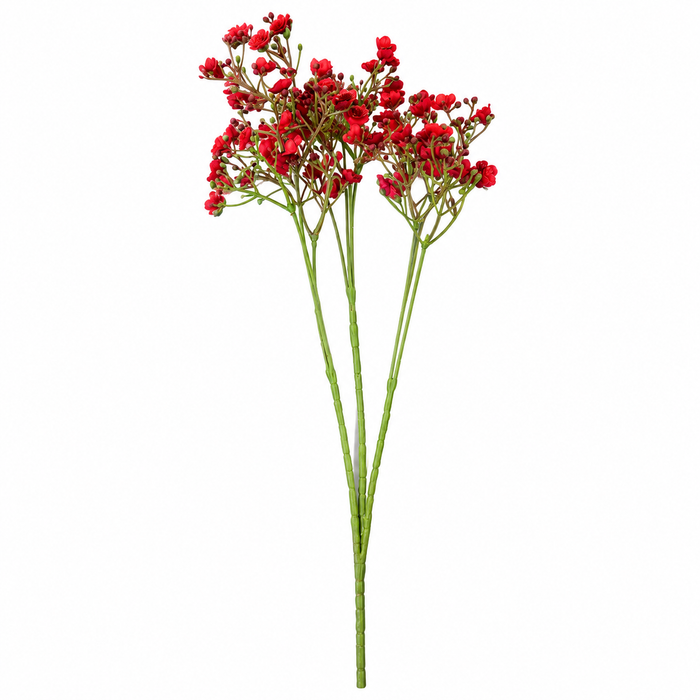 Ramo di Fiorellini Rosso - 70cm