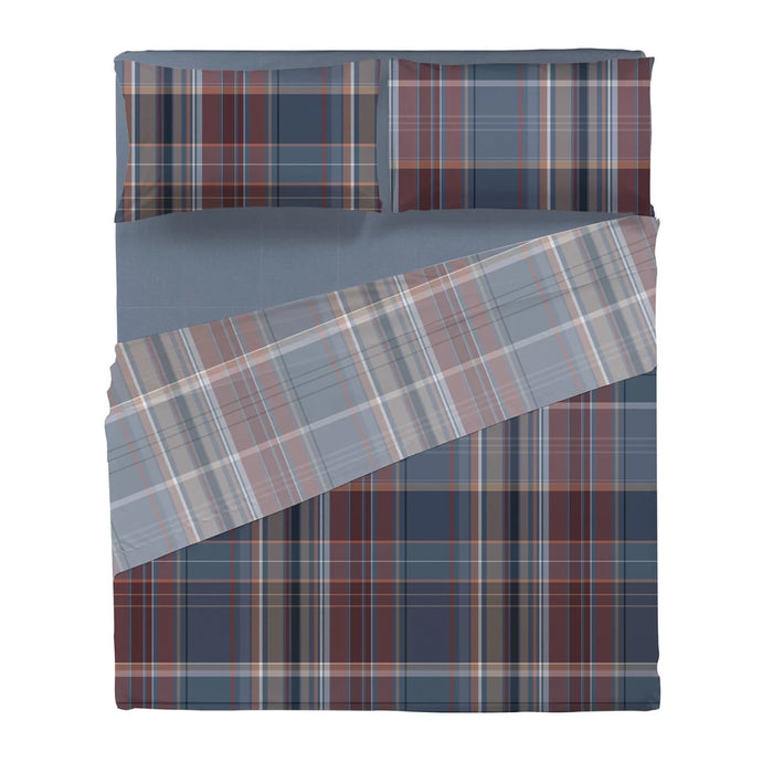 Completo Letto Matrimoniale Clinton Blu
