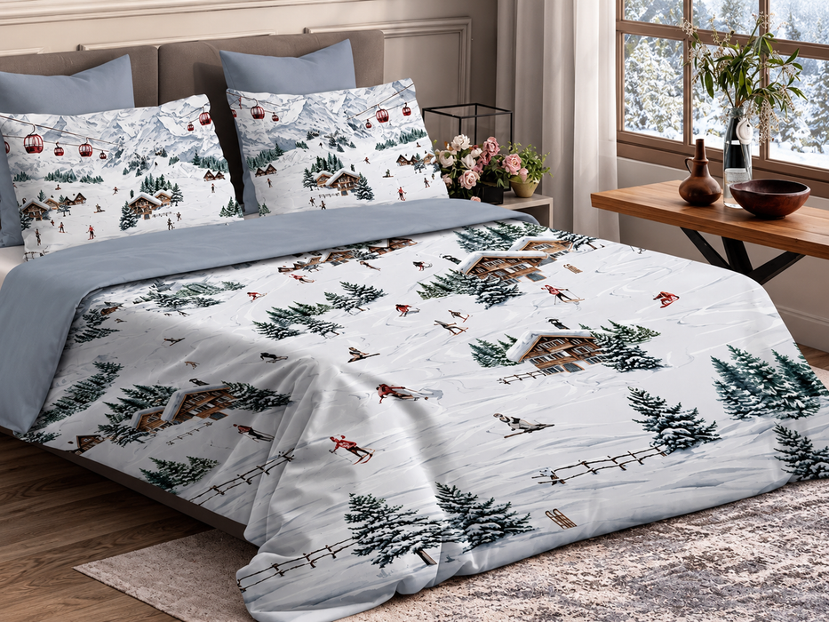 Completo Letto Matrimoniale Baita in Montagna