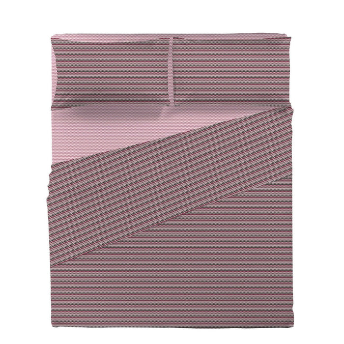 Completo Letto Ermes Fuxia in Cotone Singolo