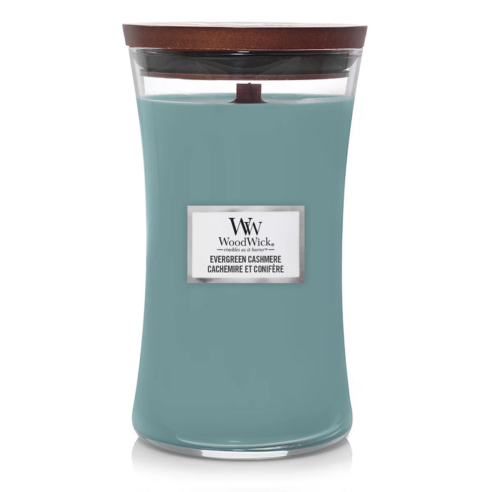 Woodwick Giara Grande Evergreen Cashmere
