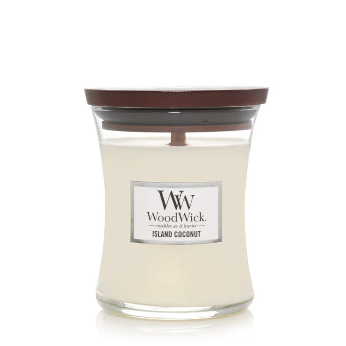 Woodwick Giara Media Island Coconut