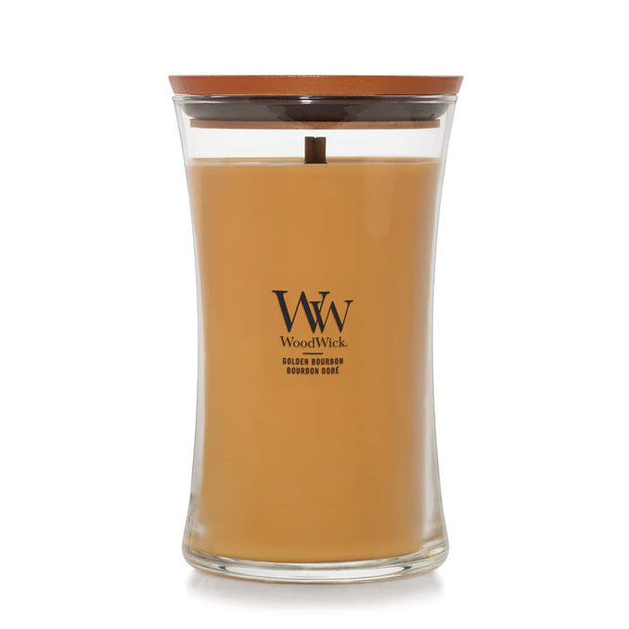 Woodwick Giara Grande Golden Bourbon