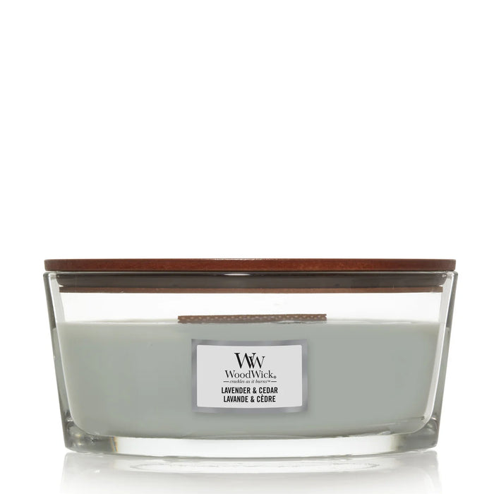 Woodwick Giara Ellipse Lavender & Cedar