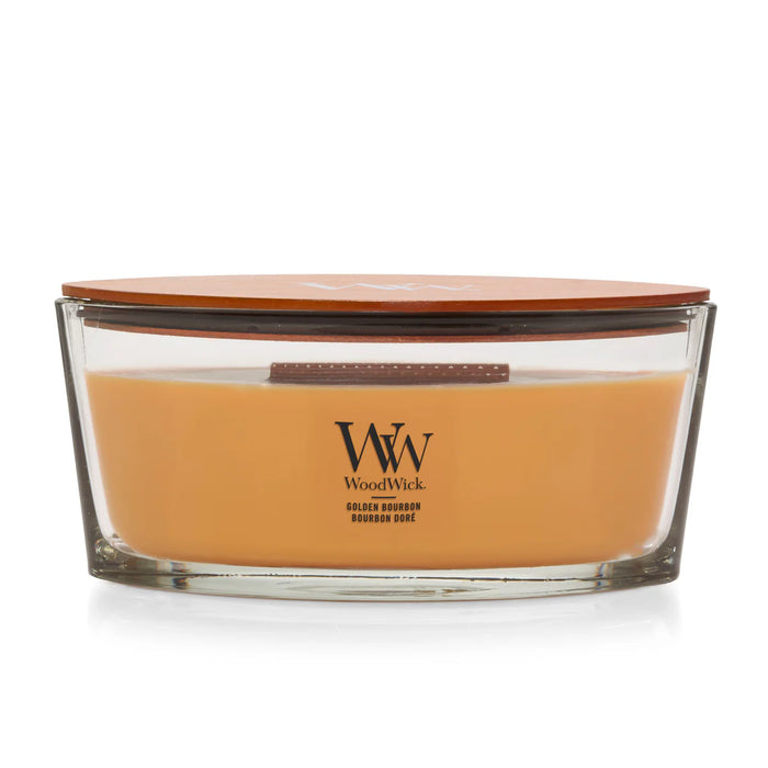 Woodwick Giara Ellipse Golden Bourbon