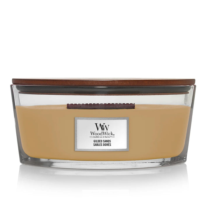 Woodwick Giara Ellipse Gilded Sand