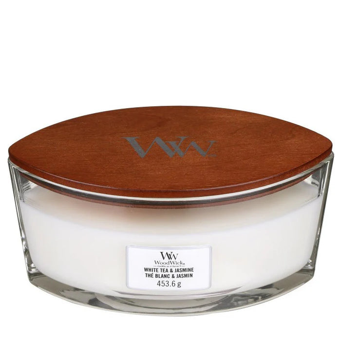 Woodwick Giara Ellipse White Tea & Jasmine