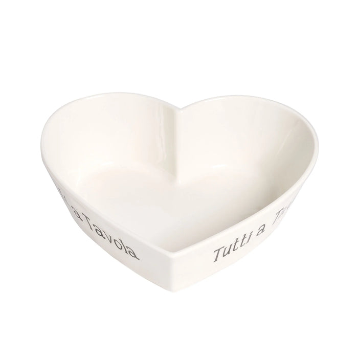 Pirofila Cuore "Tutti a Tavola"