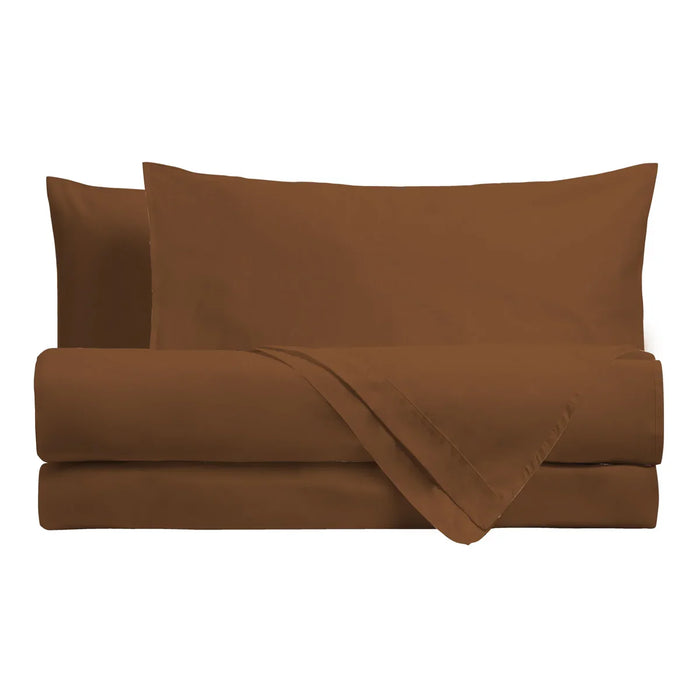 Austin Blue Double Duvet Cover Set in Recycled Cotton