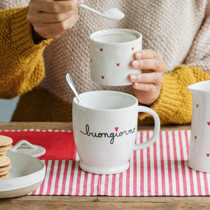 Mug bianca "Buongiorno"