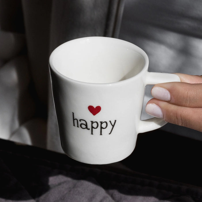Set 2 Tazzine Caffè “Happy”