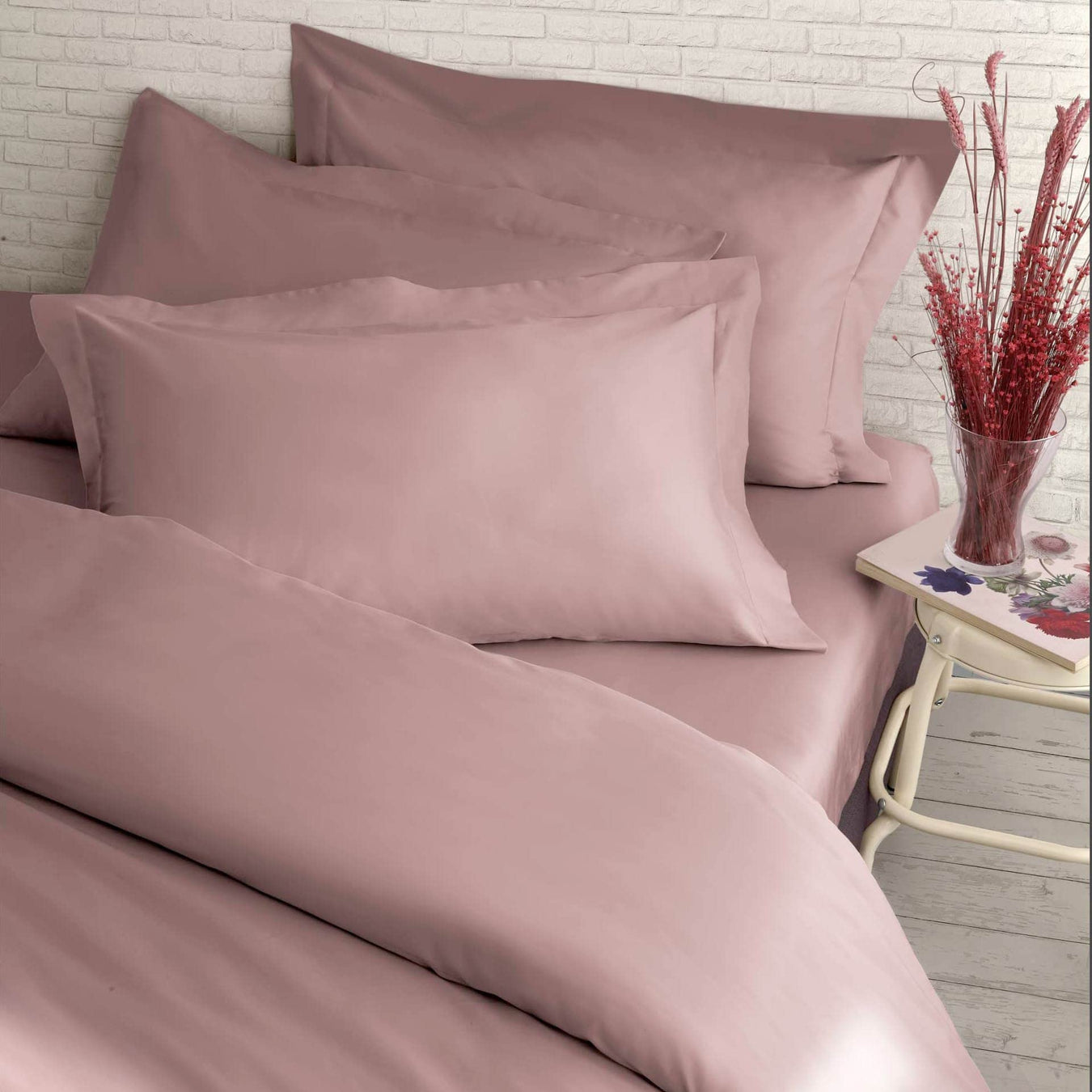 Double Cotton Satin Bed Sets