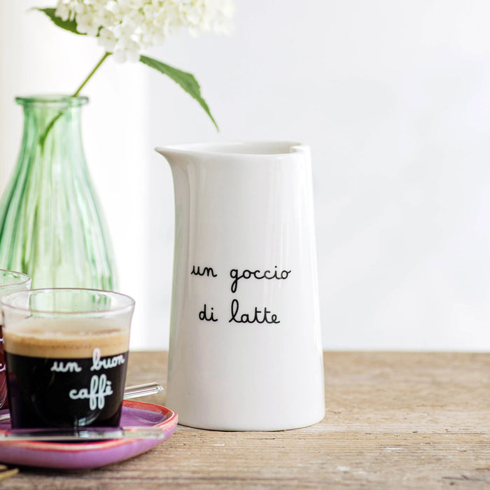 Lattiera in Grès “Un Goccio di Latte”
