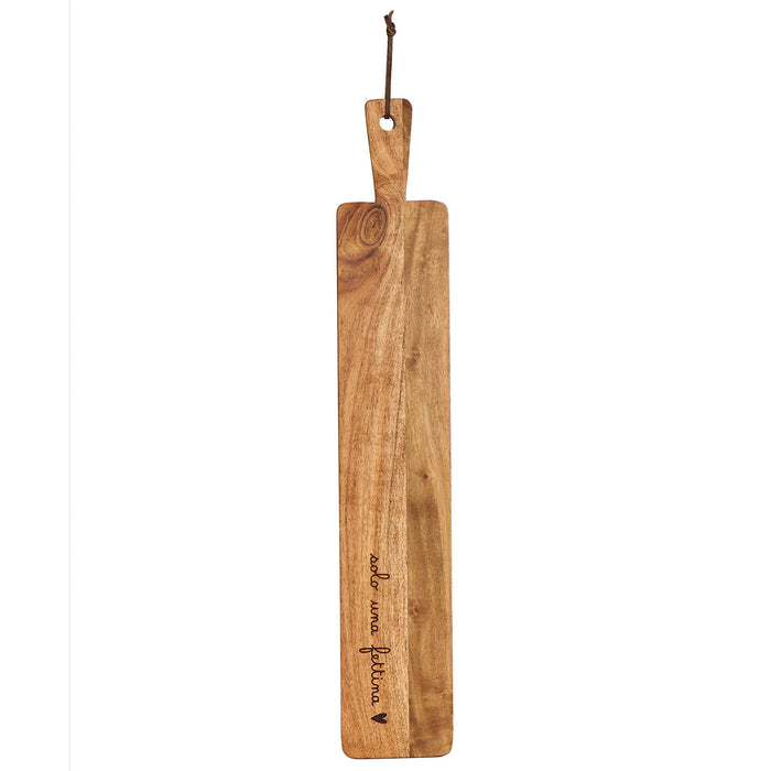 Tagliere in Legno d’Acacia “Solo una Fettina”