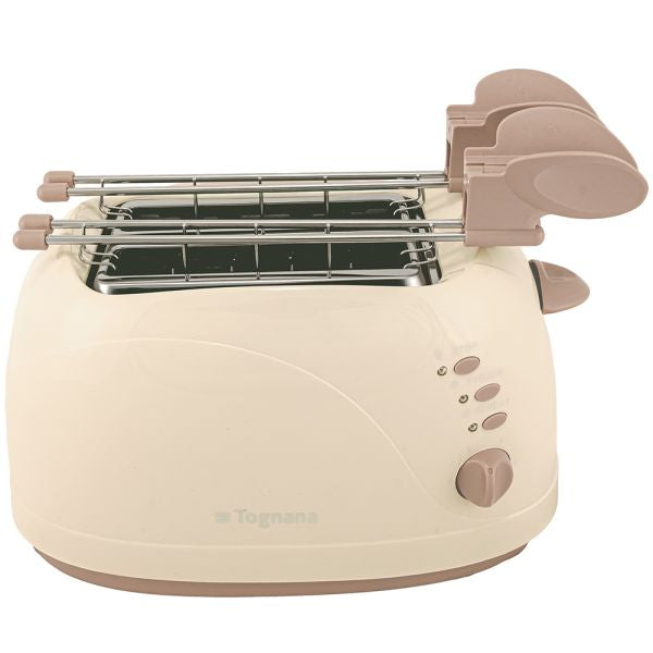 Toastapane Elettrico con Pinze Champagne - Tognana