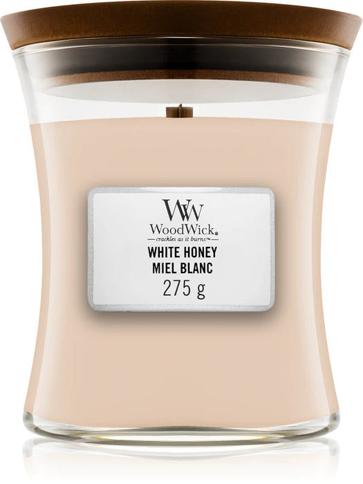 Woodwick Giara Piccola White Honey
