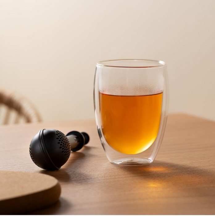 Tazza in Vetro Borsosilicato Doppio Vetro 500ml