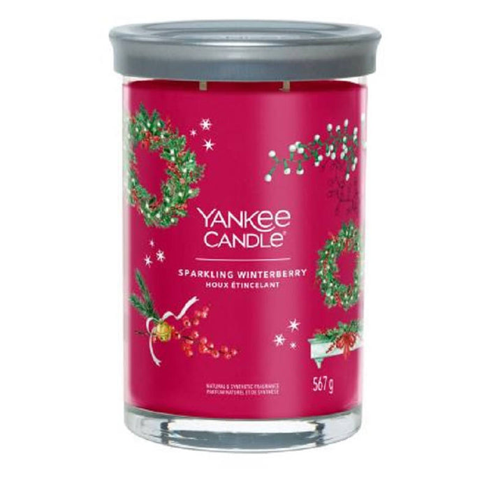 Yankee Candle Tumbler Grande Sparkling Winterberry