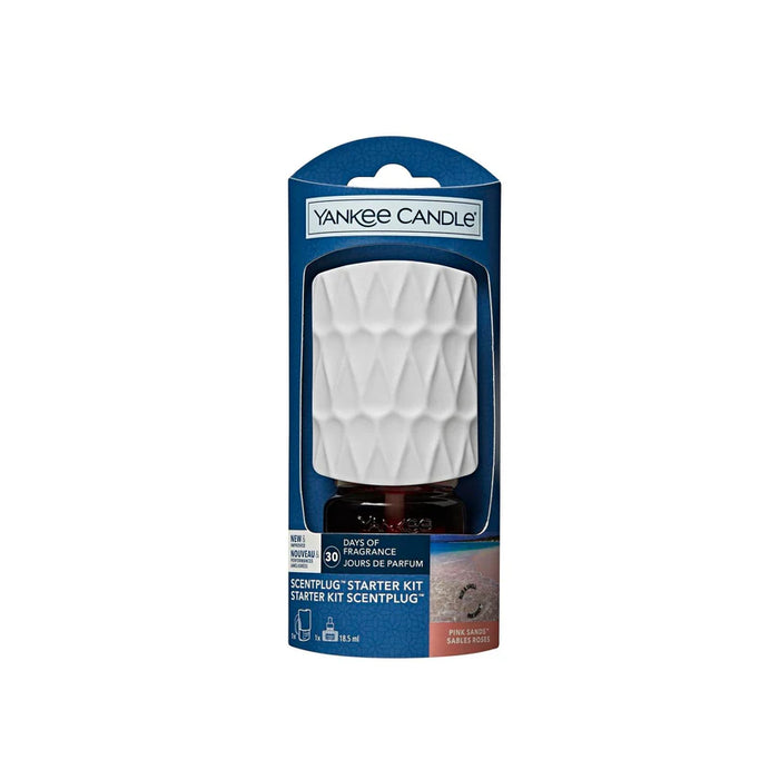 Yankee Candle Kit Base Diffusore Elettrico + Ricarica Pink Sands