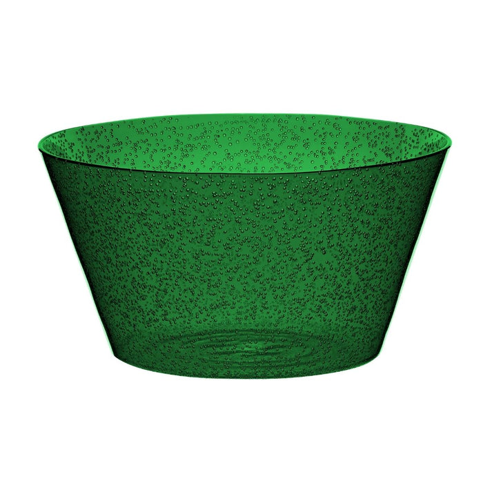 Yellow metalicrate salad bowl
