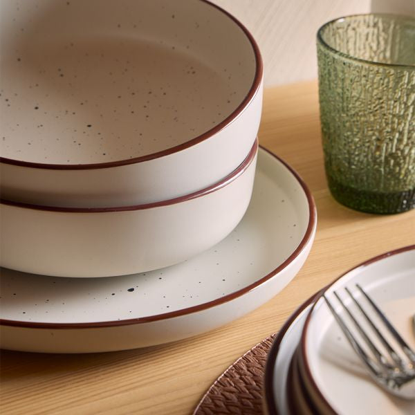 Servizio 18 Piatti Ardenne Avorio