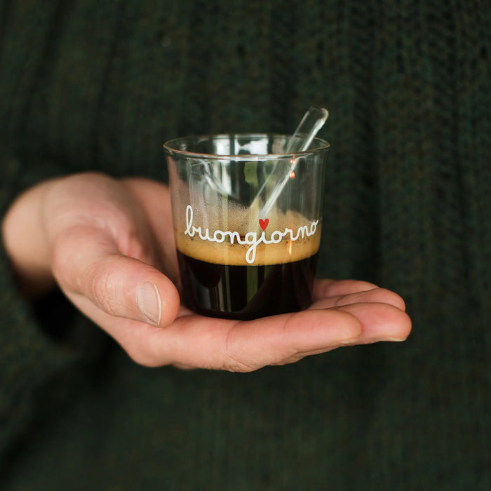 Set 4 Bicchierini Espresso "Buongiorno"