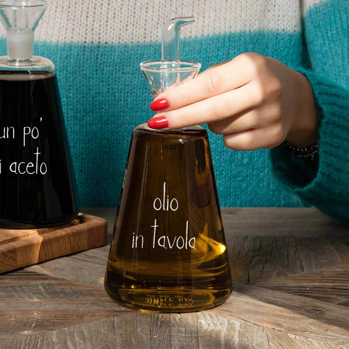 Oliera "Olio in Tavola" Conica