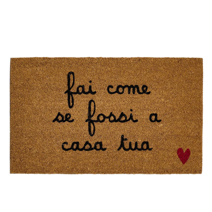 Zerbino "Fai Come se Fossi a Casa Tua"