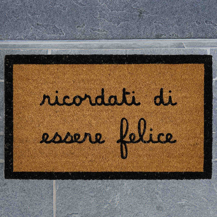 Zerbino "Ricordati di Essere Felice"