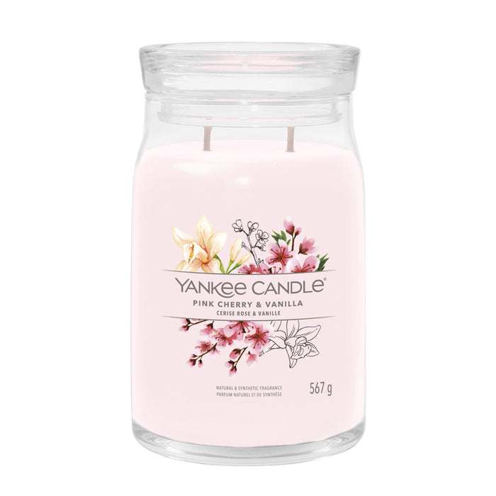 Yankee Candle Giara Grande Pink Cherry & Vanilla