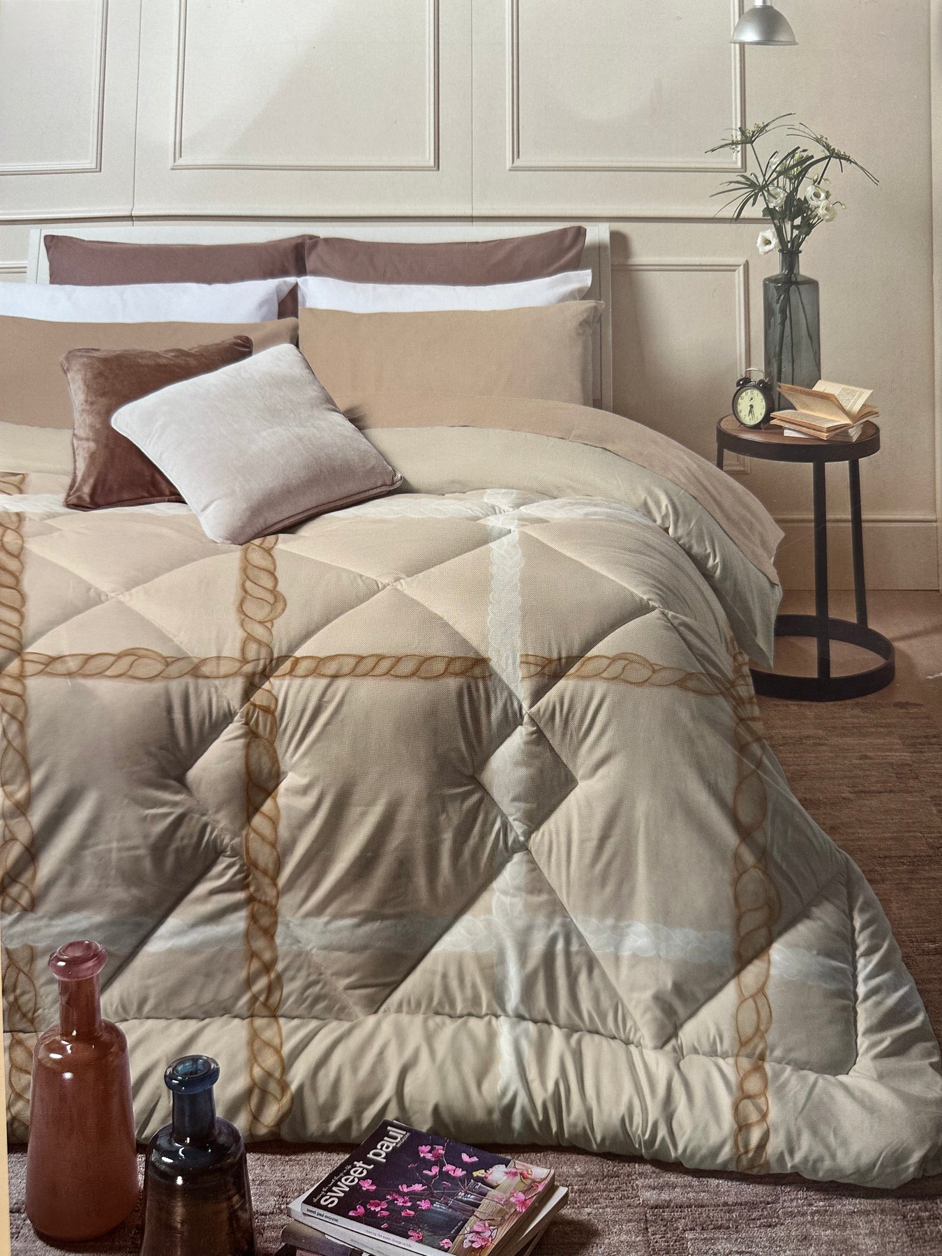 Christmas bed textile