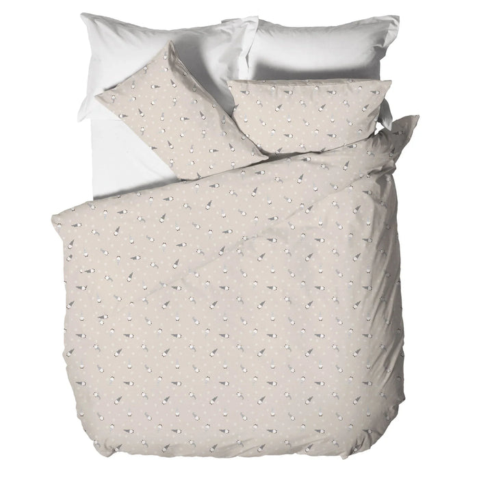 Parure Copripiumino in Cotone Matrimoniale Gnomi