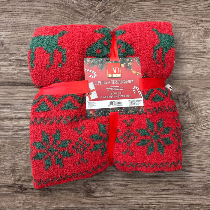 Coperta in Tessuto Sherpa 150x200cm - 3 colori