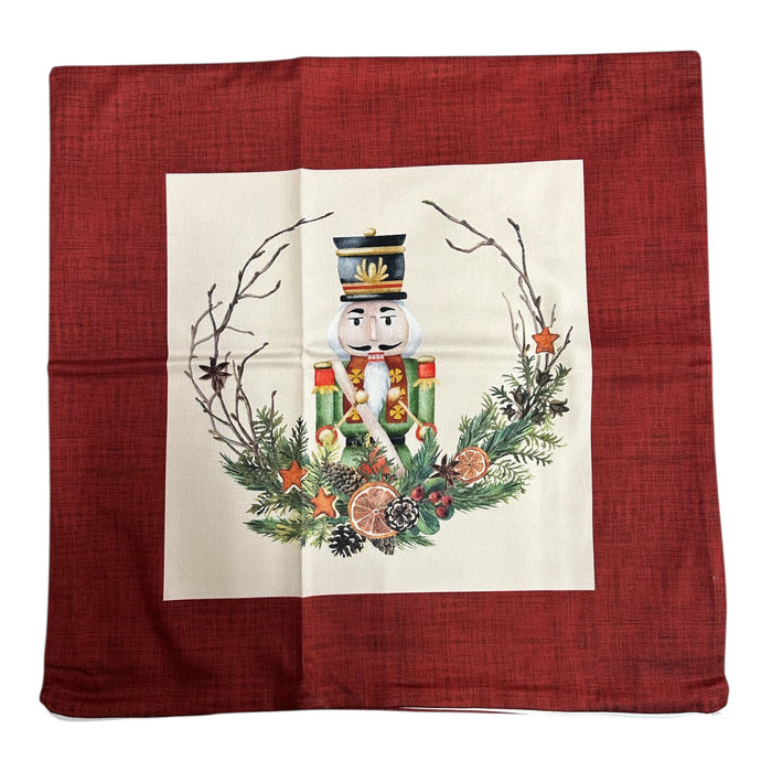 Federa Cuscino Natale 45x45cm Fantasia 11