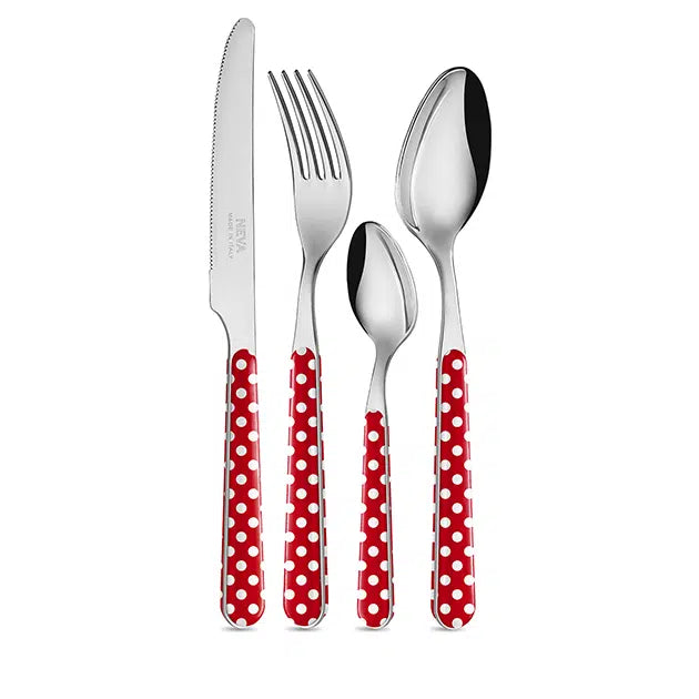 Orange Pois Cutlery