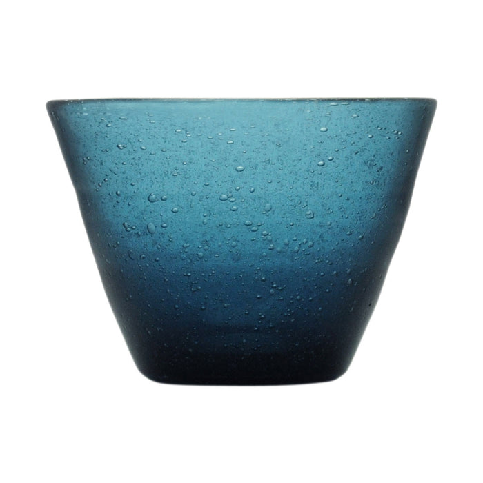 Electric Blue Glass Bowl